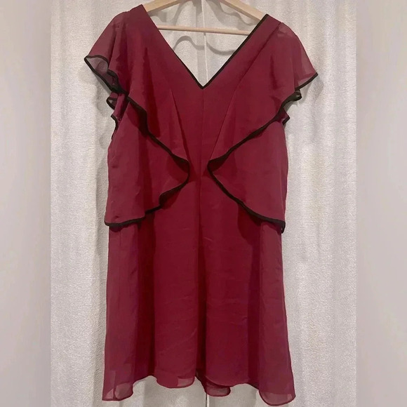 BCBG Black Trim Dress - Picture 5 of 5